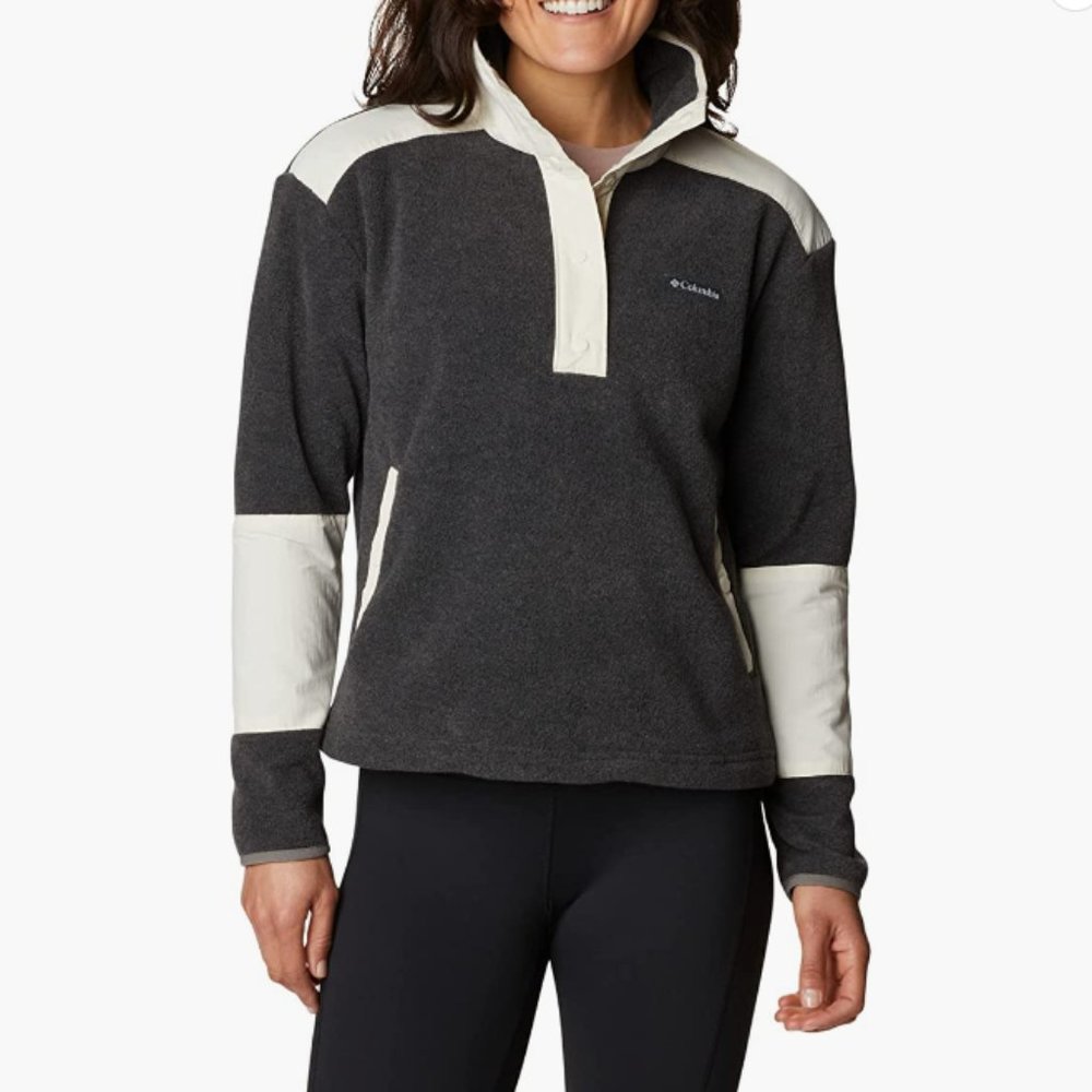 Columbia Women's Benton Springs Crop Pullover Size Small